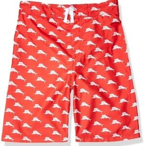 Tommy Bahama Boys Red Marlin Swim Trunks Shorts Boy’s XL